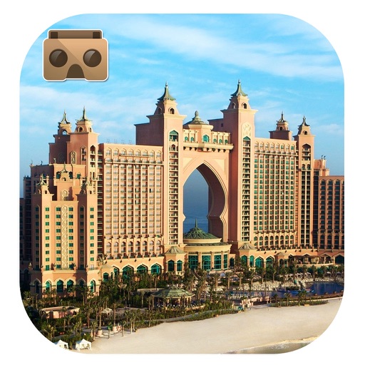 VR Visit Dubai Hotel 3D Views Icon