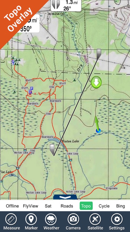 Ozark National Scenic Riverway - GPS Map Navigator
