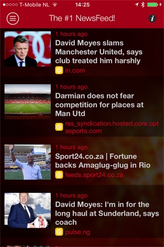 NewsRadar - Manchester United edition screenshot 3