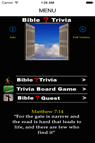 Bible Trivia Games LITE screenshot 3