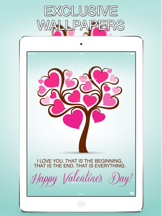 Happy Valentine Day 2017 HD Wallpapers for iPad screenshot-1
