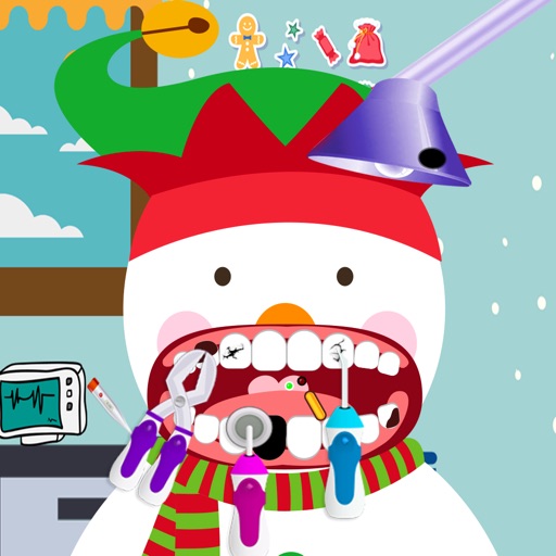 Frozen Snowman Happy Fun Dentist Game icon