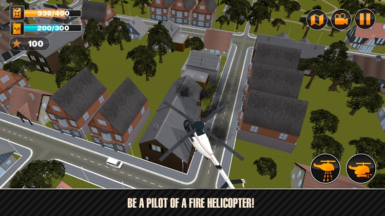 Emergency Fire Helicopter Simulator 3D