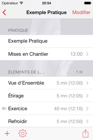 InfiniteBallet Practice Planner screenshot 2