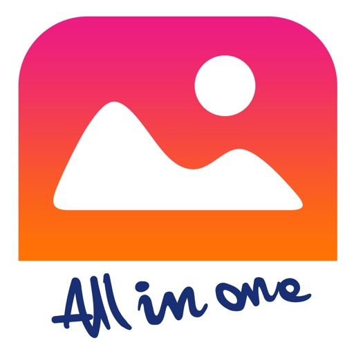 AllinOne Photo Editor & Face Swap- Text on Collage icon