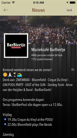 Muziekcafé Barbiertje(圖4)-速報App