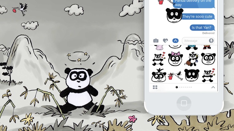 Panda Babies Stickers