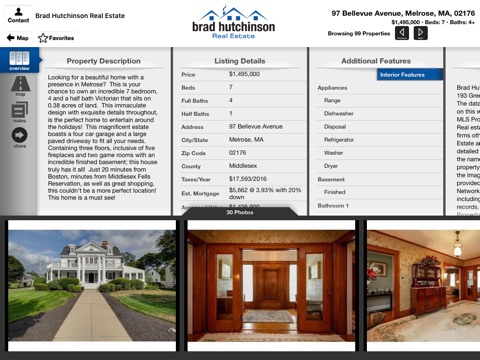 Brad Hutchinson Real Estate for iPad screenshot 4