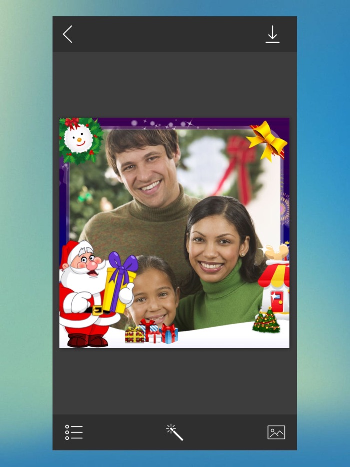 Holiday Xmas Frame - Framatic