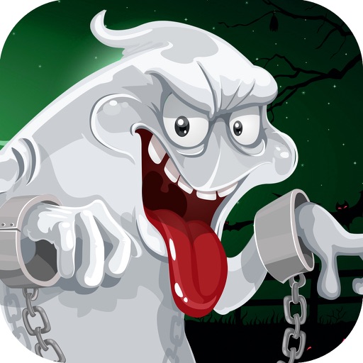 Floating Creepy Ghost in Bloody Horror House Haunt iOS App