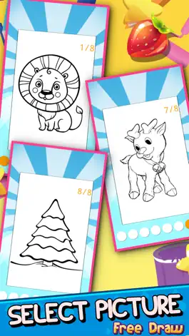 Game screenshot Princess Book Drawing And Coloring Game For kids apk