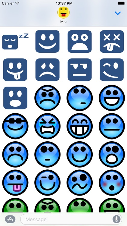 Lotsa Smileys for iMessage screenshot-4