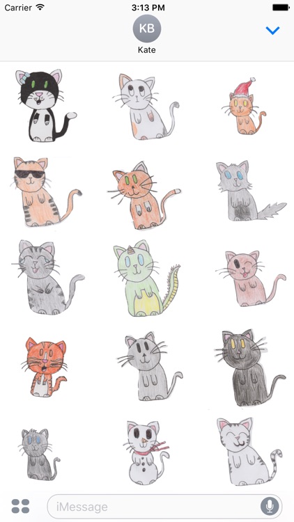 Sock Cat Stickers