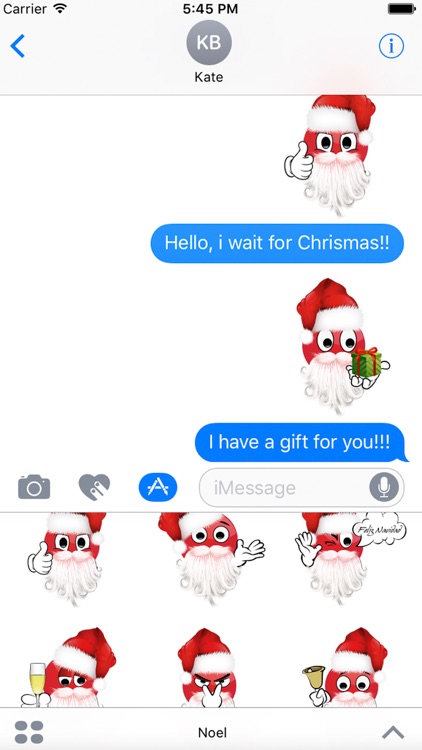 Christmas Noel E-moji
