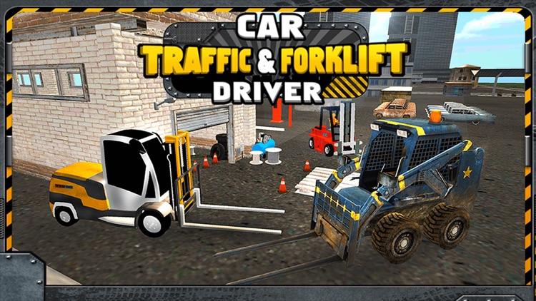 Car Traffic Forklift Driver 3d Transport Vehicle From Accident Area Drag Them To Junkyard By Haris Izhar