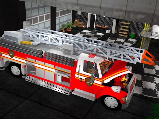 Fix My Truck: Red Fire Engine на iPad