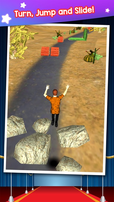 Celebrity Running Game for Kids (Boys & Girls) screenshot 2