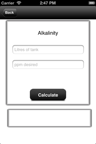 Ultimate Aquacare Q Dosing Calculator screenshot 4