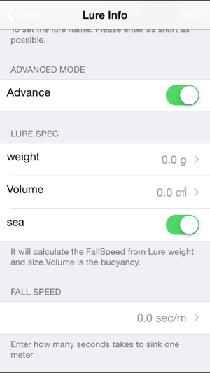 DepthCount - Lure Depth Calculator -(圖5)-速報App