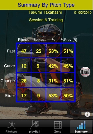 pitcherStats screenshot 2