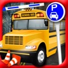 High School Bus Parking Test 3D Simulator Edition