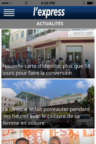 L'Express (La Sentinelle LTD) screenshot 3