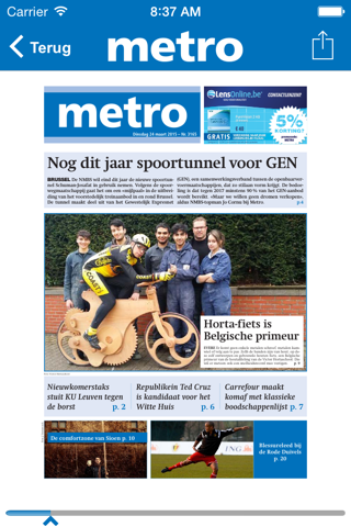 Metro België (NL) screenshot 4