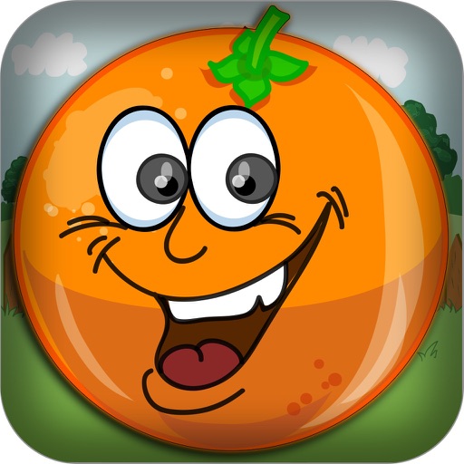 Orange Falling Blitz - Don't Drop The Fruit Survival Game icon