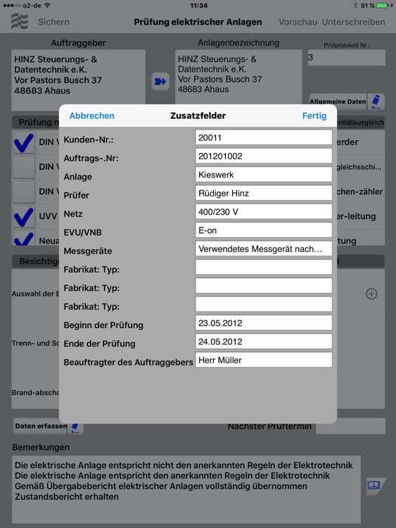 MEiAPPS Checkliste