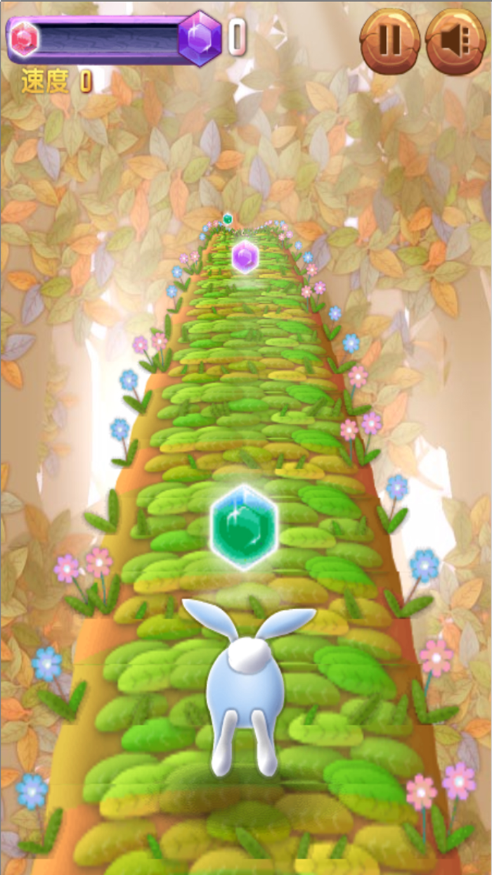 兔子糖果快跑：跑步游戏