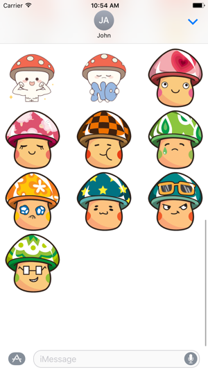 Mushroom Cute -  Fc Sticker(圖4)-速報App