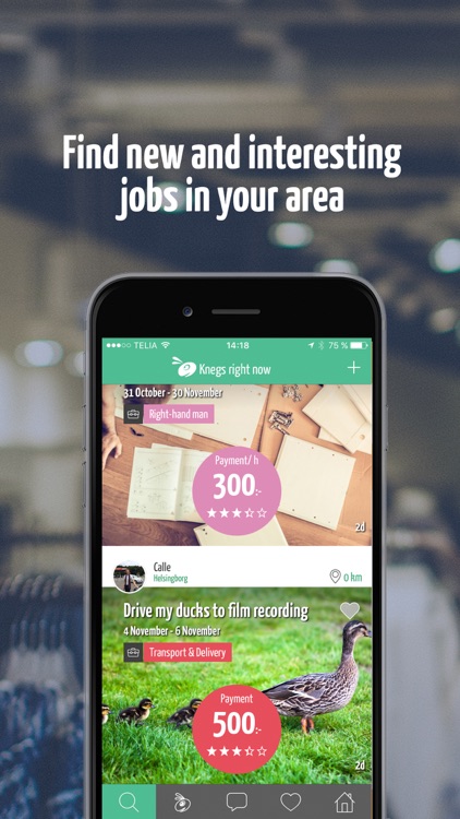 Kneget - Search or advertise jobs easily and fast