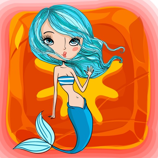 Little Mermaid Adventure Fun on deep sea world Icon