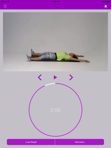 Flat Stomach Workouts Belly Fat Trainer Exercises screenshot 2