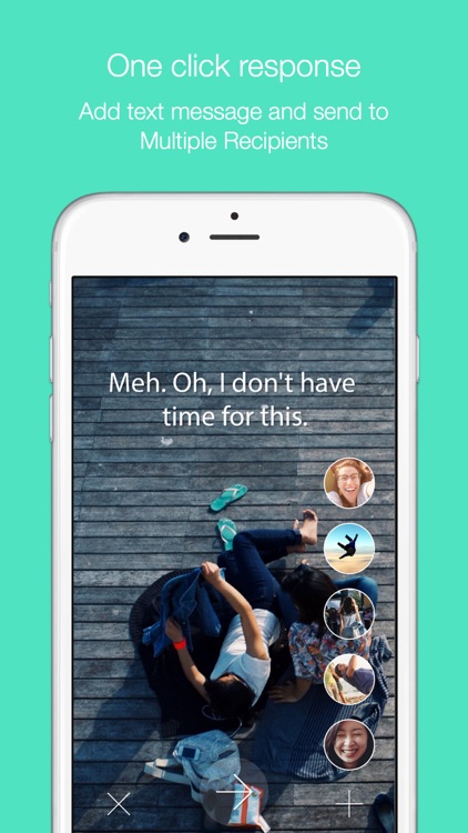Pepper - swipe and tap messaging screenshot-3