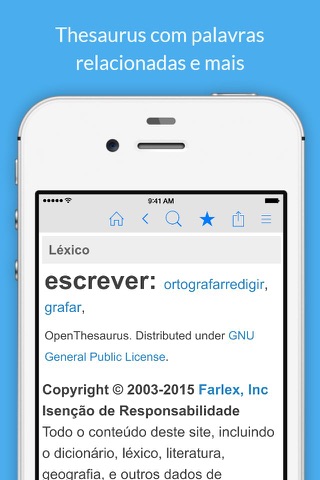 Dicionário Português. screenshot 2