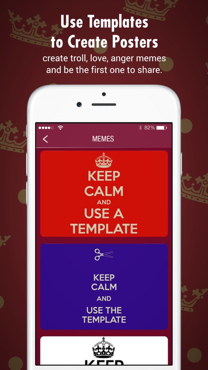 Keep Calm Maker - create and share fun Memes