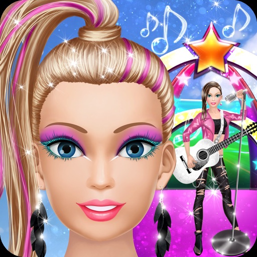 Pop Star Makeover: Girl Makeup and Dressup Game iOS App