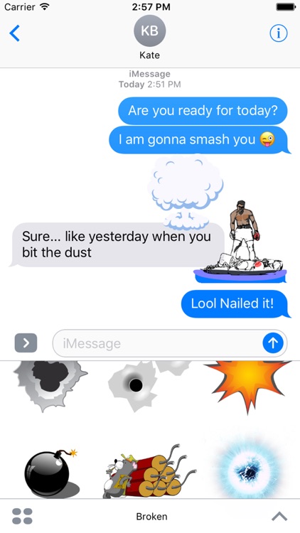 Broken Messages - Best comeback scratch sticker.s screenshot-4