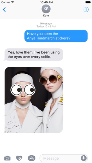 Anya Hindmarch Sticker Shop