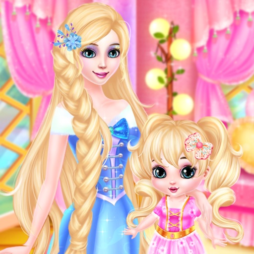 Princess And Baby makeup Spa － makeover Icon