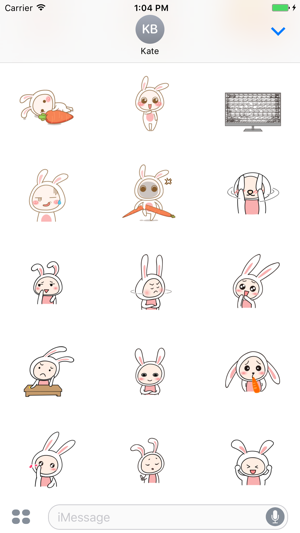 Anna Rabbit animated stickers(圖1)-速報App