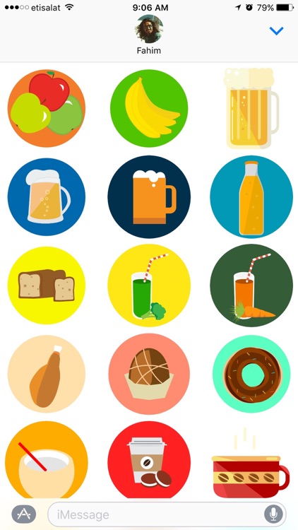 Food Stickers Pack