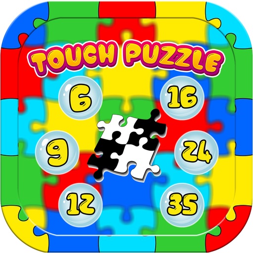 Touch Puzzle for kids - jigsaw images is Puzzle iOS App