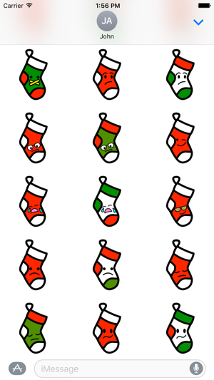 Stocklings: Christmas Stocking Kawaii Emoji(圖2)-速報App