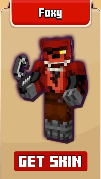 FNAF Skins for Minecraft PE ( Pocket Edition )