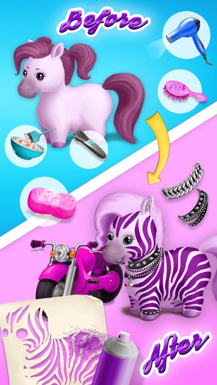 Pony Sisters Hair Salon 2 - No Ads