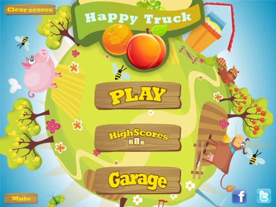 HappyTruck на iPad