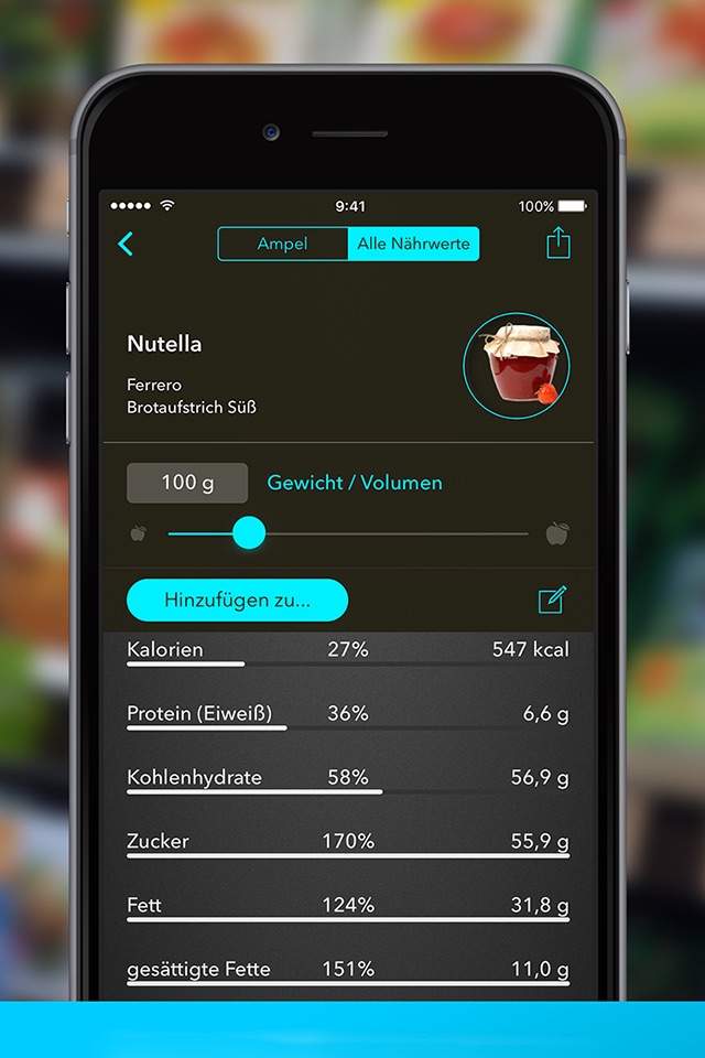 Lebensmittelampel & Kalorien screenshot 3