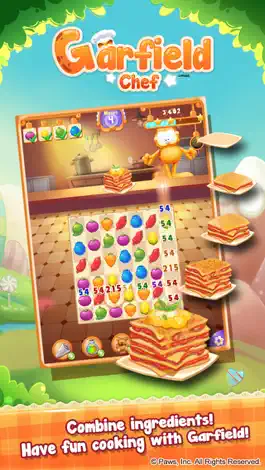 Game screenshot Garfield Chef: Match 3 Puzzle mod apk